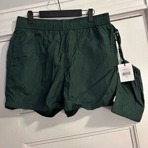 Onia Women's Athletic Shorts - Dark Green